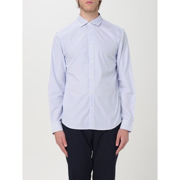 Armani Exchange Shirt Men Gnawed Blue